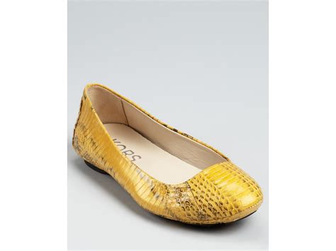 michael kors flata|michael kors snakeskin flats.